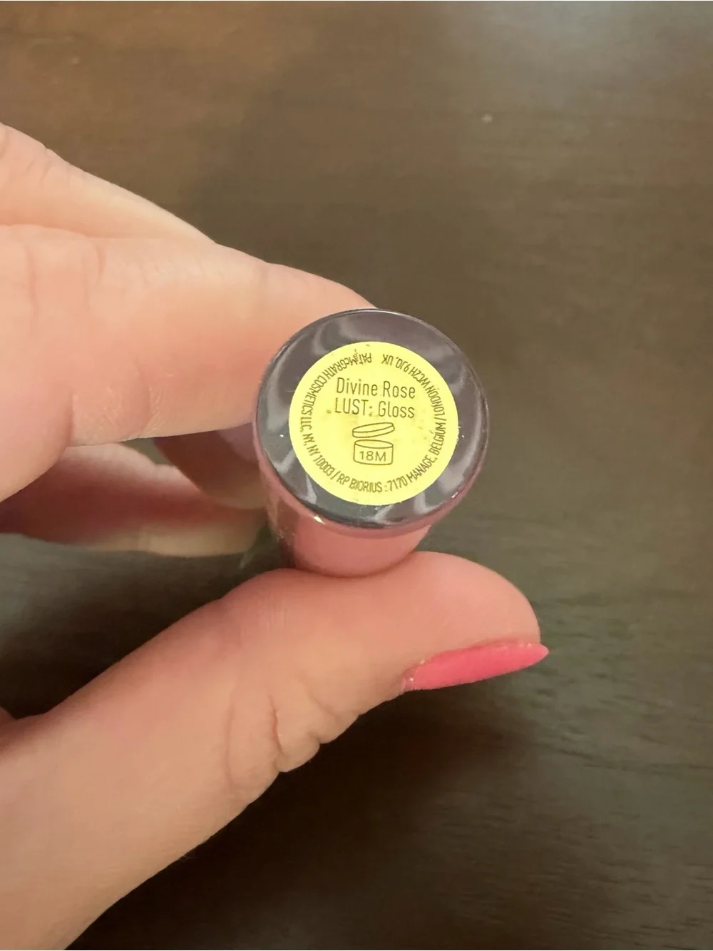 Pat McGrath Labs Lip Lust Gloss Divine Rose